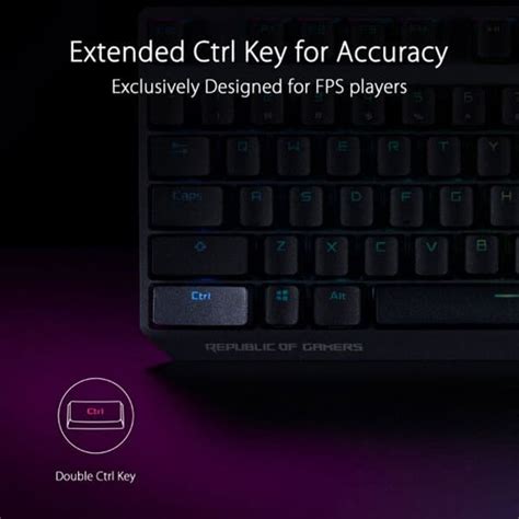 Buy Asus ROG Strix Scope NX Wireless Deluxe Gaming Keyboard at best ...