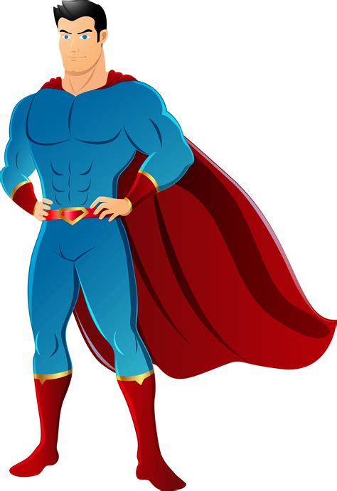 Social Trends : blue-superhero-png-clip-art