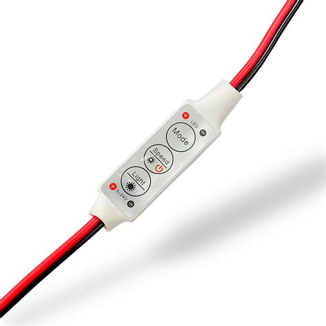 3 Keys Mini RGB LED Amplifier Controller | 3-Button RGB Controller for ...