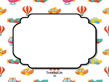 Air Transportation Free Printable Labels, 3x4 inch Name Tag