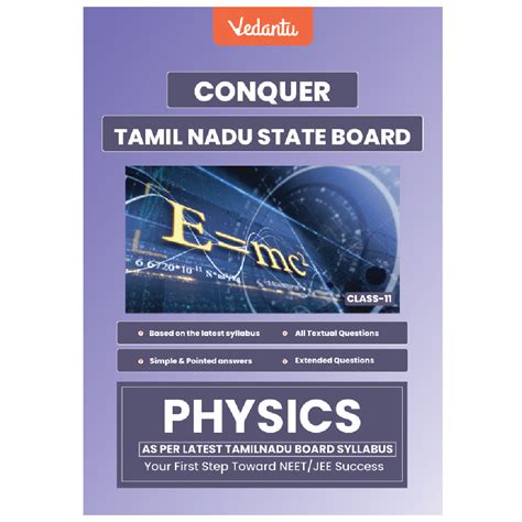 Vedantu Conquer Physics Book For Class 11 – Tamil Nadu State Board | M