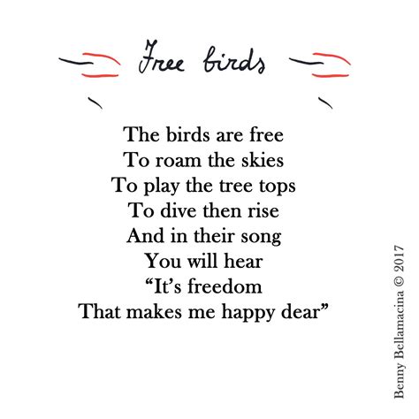 Piddly poems: Free Birds | A poem from the new book by Benny ...
