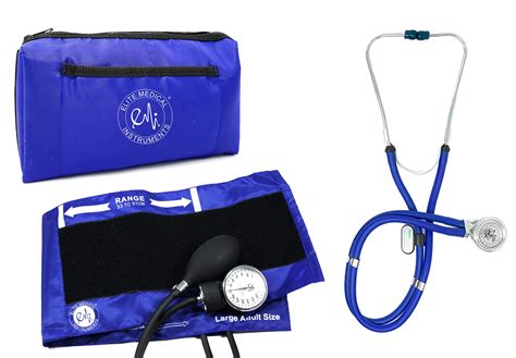 Blood Pressure Cuff And Stethoscope