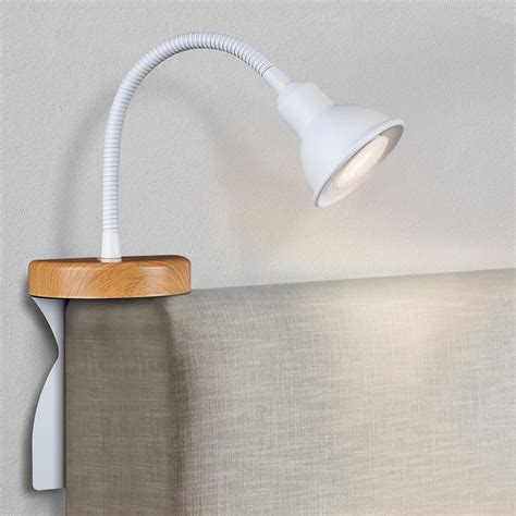 Solfres Innovative Design Headboard Reading Light. No Drill, Dimmable ...