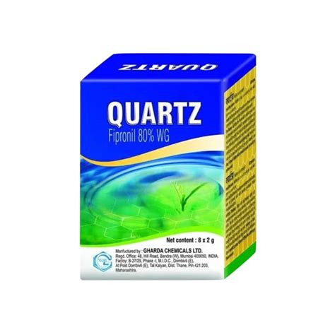 Gharda Quartz Fipronil 80% WG Insecticide, Effective Control Of Stem B ...