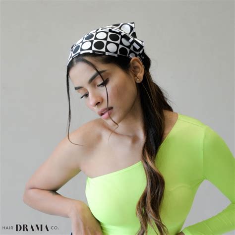 Monochrome Headscarf – Hair Drama Company