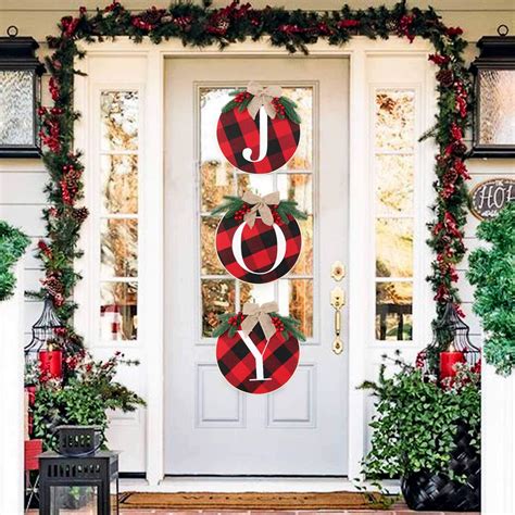 Holiday Front Door Decorations