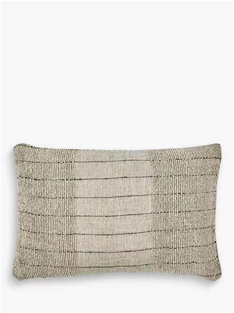 nkuku Mayla Rectangular Cushion Cover, Natural