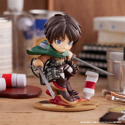 Attack on Titan - Eren Yeager PalVerse Pale Miniature Figure ...