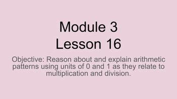 3rd Grade Module 2 Lesson 16 的图像结果