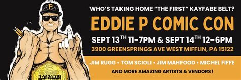 Eddie P Comic Con, Homeville Volunteer Fire Company - Station 293, West ...