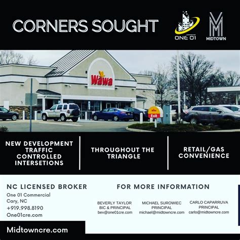 RALEIGH NC- Midtown and One01 Commercial are seeking traffic controlled ...