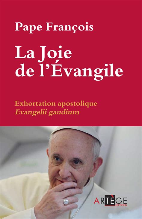 La Joie de l'Évangile : Exhortation Apostolique Évangelii Gaudium by ...