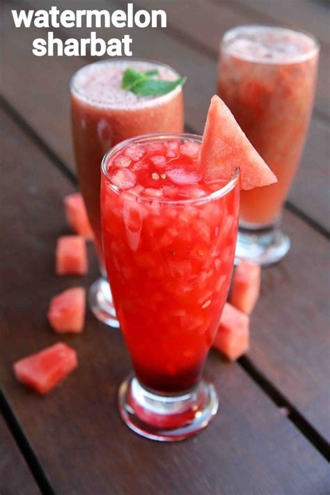 तरबूज का ज्यूस रेसिपी | watermelon juice in hindi | वाटर मेलन ज्यूस