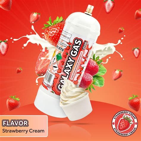 Galaxy Gas Flavored Whip Cream Chargers | Whipped Cream Tank | Nitrous ...