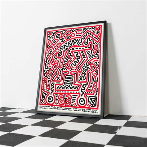 Keith Haring Framed Art Prints and Posters | | King & McGaw