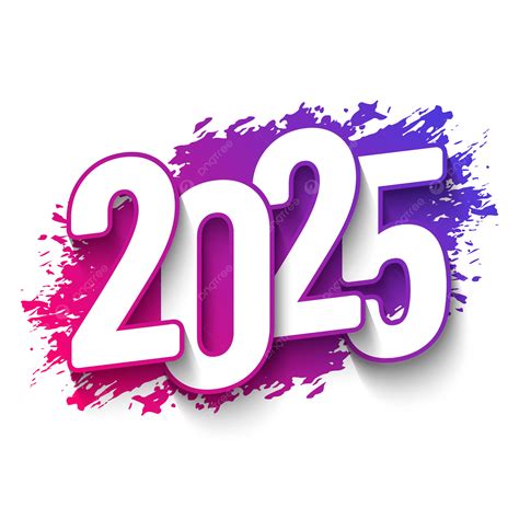 2025 Lettering Clipart PNG, Vector, PSD, and Clipart With Transparent Background for Free ...