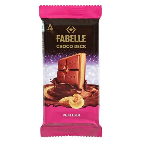 Fabelle Choco Deck - Fruit & Nut Bars (12 x 58 g) : Amazon.in: Grocery ...