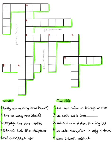 Puzzle 2. Upon popular request, I made a crossword, please read my ...