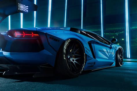 Blue Lamborghini Aventador Wallpapers - Top Free Blue Lamborghini Aventador Backgrounds - WallpaperAccess