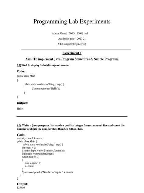 Image result for Java Programming Lab