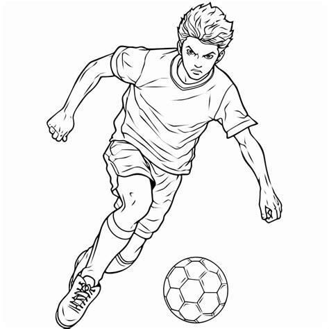 Soccer Coloring Pages 的图像结果