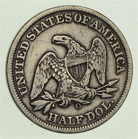 1859-O Seated Liberty Half Dollar - Circulated | Property Room