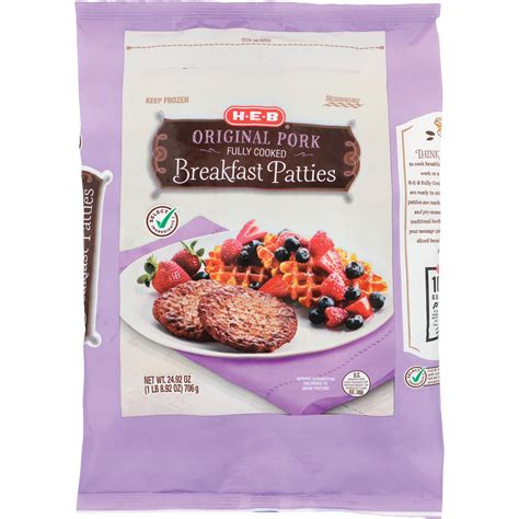 Frozen Breakfast Sausage Patties