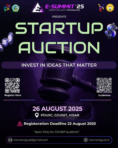 E-Summit 2025 | GJUST Entrepreneurship Summit