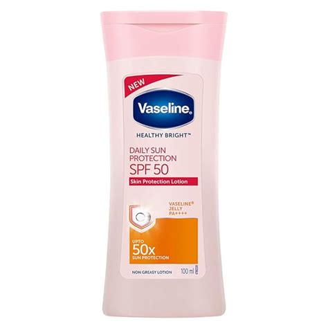 Buy Vaseline Sun Protection SPF 50 Body Lotion, 100 ml Online at Low ...