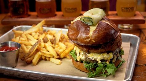Goat Burger from Cibolo Creek Brewing Company - Goodtaste with Tanji