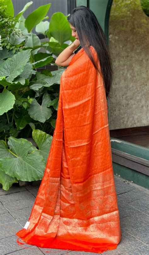 SEMI CREPE SAREE 16072574 – Ashima Fashion Store