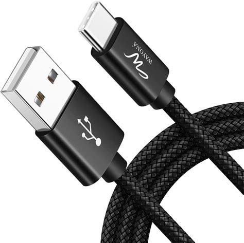 Wayona Type C 65W/3A Nylon Braided Super Fast Charging Data Transfer ...