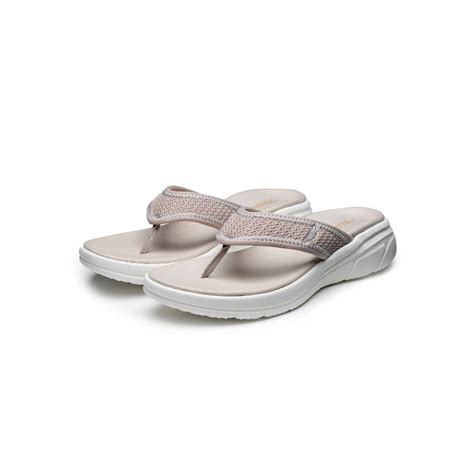 Buy Red Tape Women Beige Thong Slipper Online