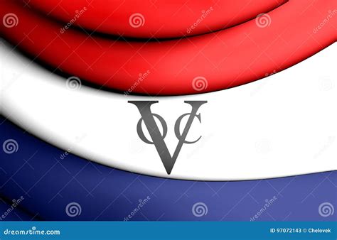 Flag of Dutch East India Company Stock Illustration - Illustration of dutch, horizontal: 97072143