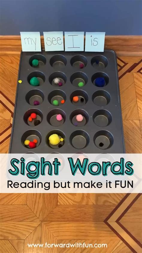 Kindergarten sight word activities using fine motor skills – Artofit