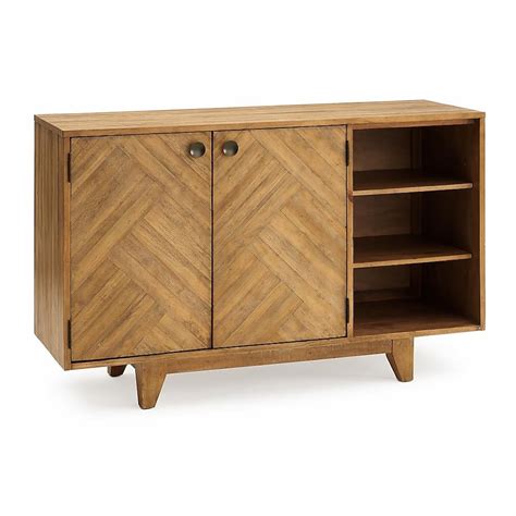 RST Brands Reclaimed Wood Small Buffet Console Table Midcentury Pine ...