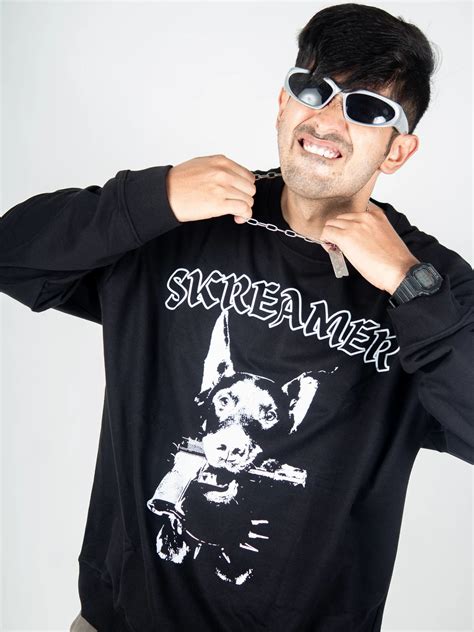 Big Bully Oversized Y2k Sweatshirt for Men