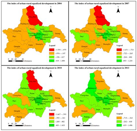 Spatio-Temporal Differentiation of Urban-Rural Equalized Development at ...