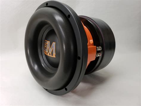 10" Custom Hand Built Subwoofer 2500rms - EM Audio Subwoofers