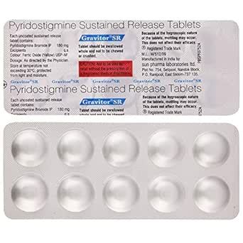 Gravitor SR - Strip of 10 Tablets : Amazon.in: Health & Personal Care