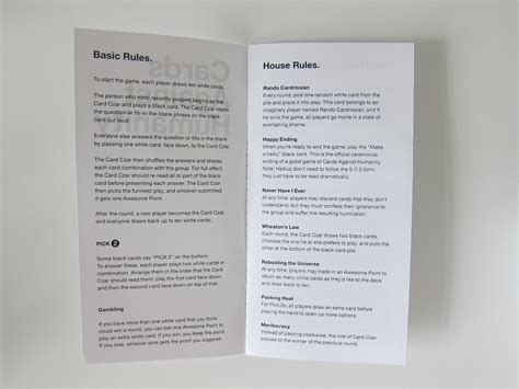 Cards Against Humanity « Blog | lesterchan.net