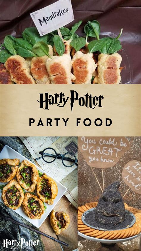 Harry potter party food – Artofit