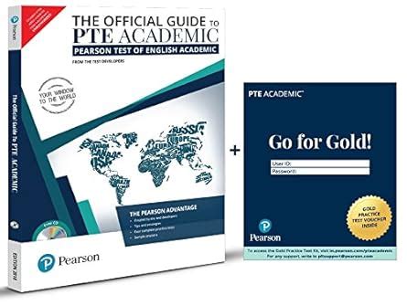 Buy PTE Academic Official Guide with Gold Test Preparation Kit Combo ...
