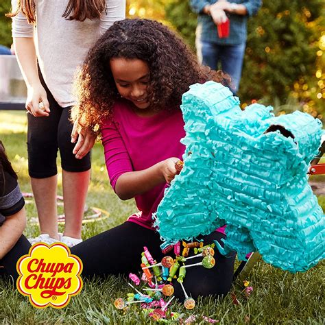 Buy Chupa Chups Candy, Lollipops Drum Display,5 Assorted Candy Flavors ...