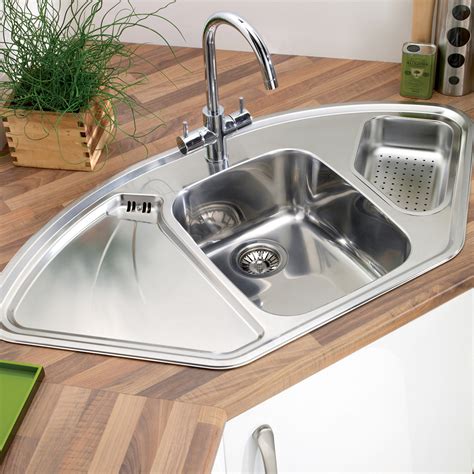 Kitchen Corner Sinks For Small Spaces