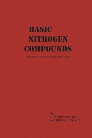 Buy Basic Nitrogen Compounds Book Online at Low Prices in India | Basic ...