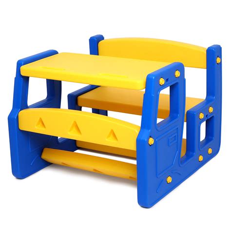 eHomeKart School Activity Study Desk for Kids - Playgro Dual Seater ...