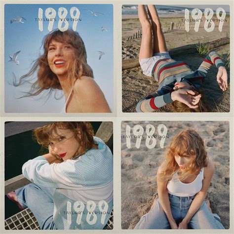 Taylor Swift 1989 Album Cover 1989 Embroidered Crewneck Sweater 1989