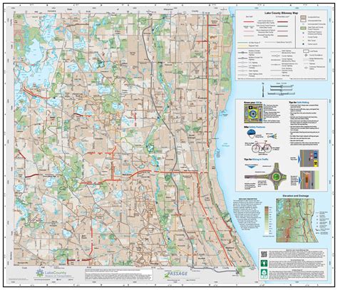 Lake County Il Highway Map Lake County IL ZIP Code Map | Lake County
